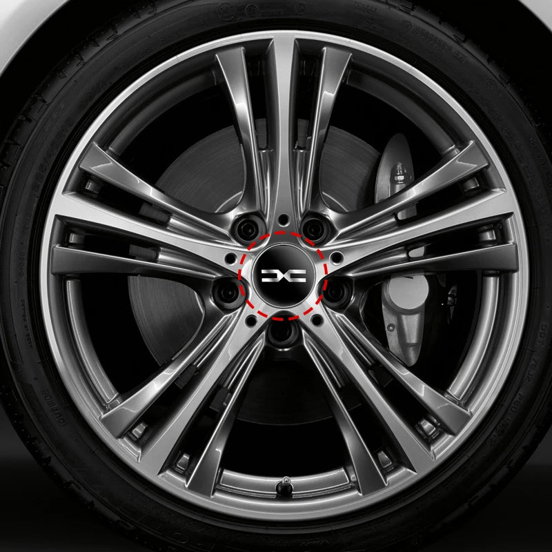 Cache-Moyeux Dacia 60 mm 56 mm Sandero Duster Jogger Lot de 4