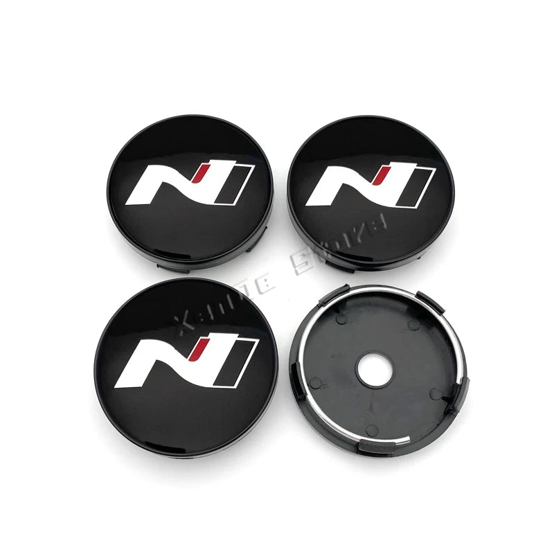 Cache-Moyeux Hyundai Tucson Elantra Kona 56mm 60mm — vue de profil