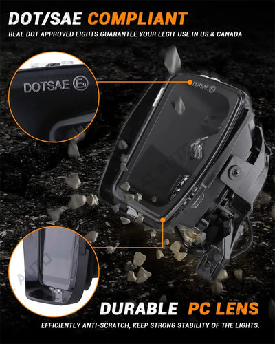 Feux Antibrouillard LED Dodge Ram 1500 2013-2022