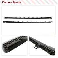 Bas de Caisse Carbone Audi RS3 8Y 8.5Y 2022-2026 Berline et Sportback, Jupes Latérales 2 Pièces