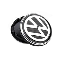 Cache-Moyeux Volkswagen VW Golf Polo Passat 55mm 76mm — vue de profil