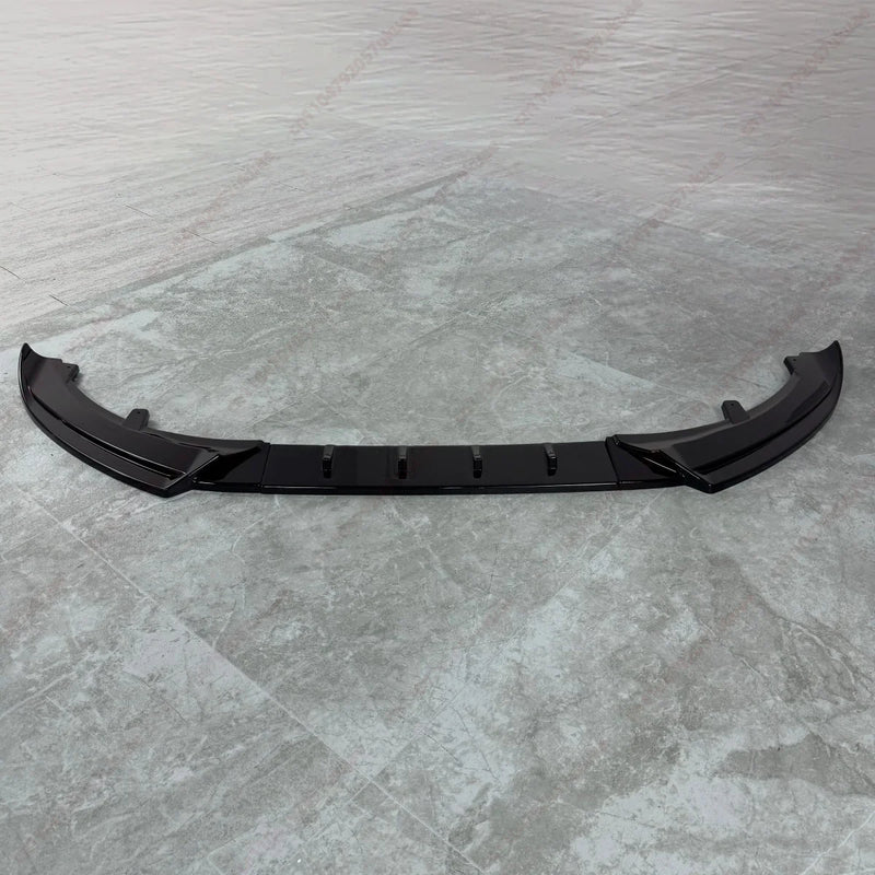 Lame de Pare-Chocs Avant Mini Cooper S JCW F55 F56 F57 2014-2021 Avant Restylage en ABS Noir Brillant