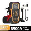 Booster de Batterie Voiture 6500A avec Compresseur 150 PSI 3 en 1