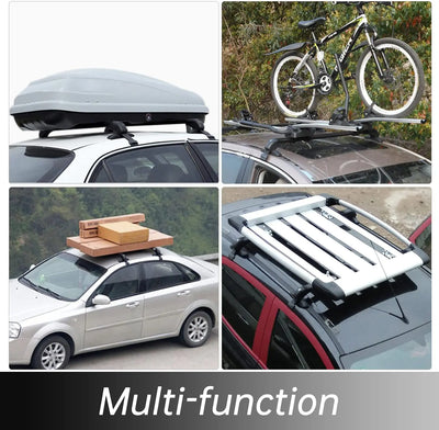 Barres de Toit Transversales Aluminium Universelles 1m