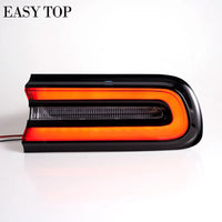 Feu arrière LED complet version US pour Dodge Challenger 2015-2023 – Droit ou gauche, lentille fumée