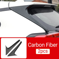 Becquet Toyota RAV4 XA50 2019-2025 Latéral de Lunette, Paire en ABS Noir, Argent ou Aspect Carbone