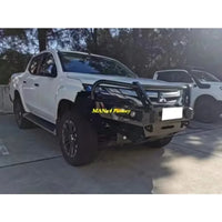 Pare-Chocs Avant Acier Noir Mitsubishi Triton L200 2019+ MR Pare-Buffle Robuste