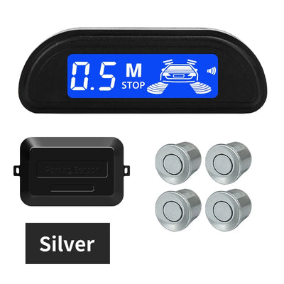 Radar de Recul Hippcron Moniteur LCD 22 mm 4 Capteurs