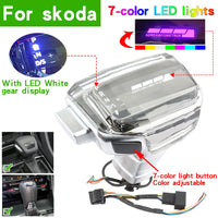 Pommeau de Vitesse Cristal LED Volkswagen Golf Audi A3