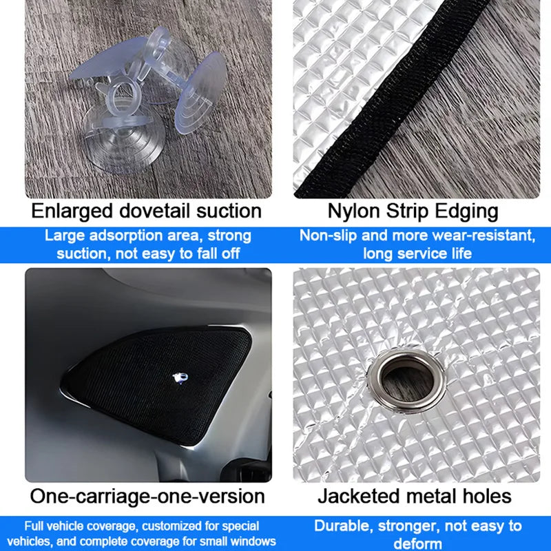 Pare-Soleil Ford S-Max MK1 2007-2014 Jeu de Vitres