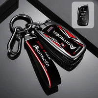 Étui de Protection Clé Citroën C3 C4 C5 Berlingo Picasso Alliage de Zinc Blanc ou Noir