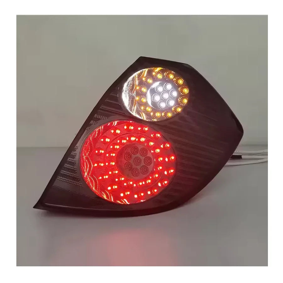 Feux Arrière LED Honda Jazz Fit 2009-2010 Fumé Cercles LED