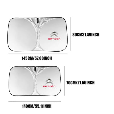 Pare-Soleil Pare-Brise Pliable Citroën C1 C3 C4 C5 DS