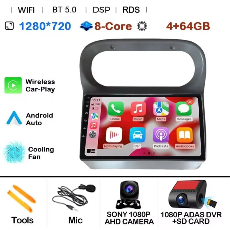 Autoradio CarPlay Renault Twingo 1 Android Écran 9 Pouces