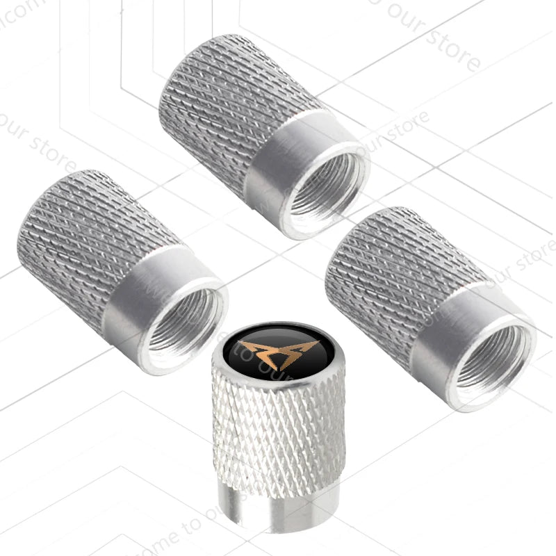 Bouchons de Valve SEAT Cupra Ibiza Leon Ateca Tarraco — gros plan