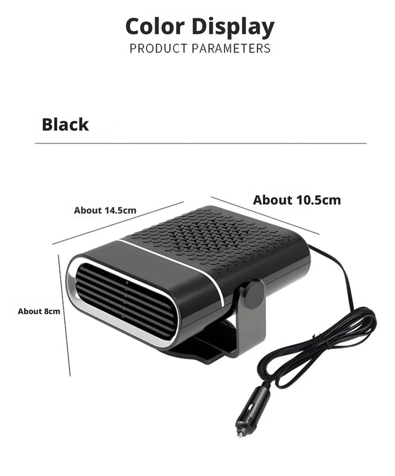 Tragbare Autoheizung 12V 24V Enteisungsheizung mit Thermostat