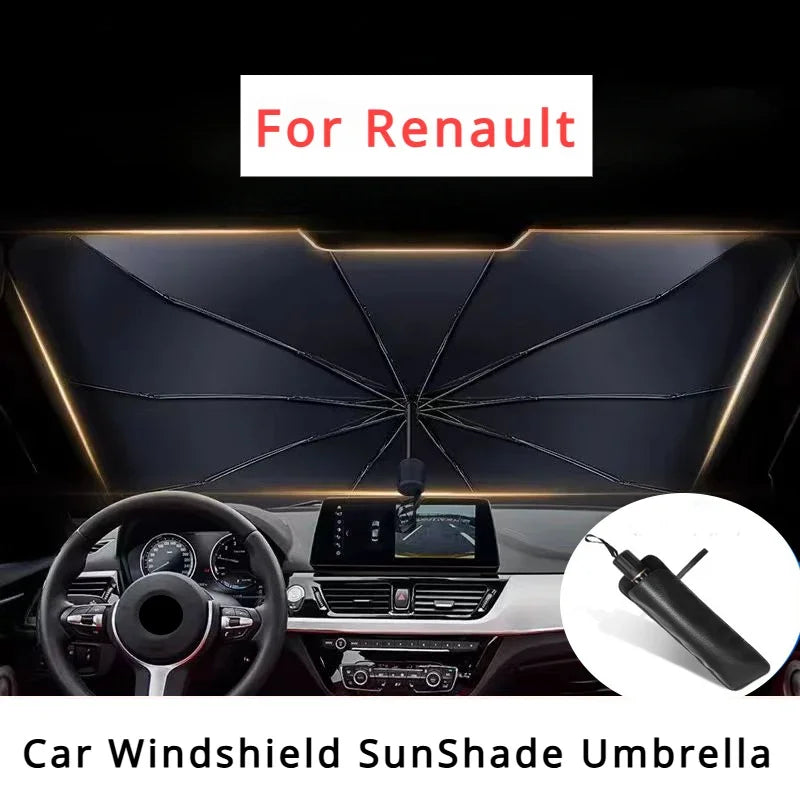 Pare-Soleil Pare-Brise Pliable Renault Captur Mégane Clio Arkana