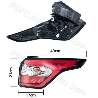 Feux Arrière Ford Kuga 2017-2019 Ext Int Gauche Droite EU