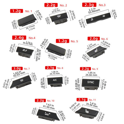 Bouton de Climatisation BMW X3 F25 X4 F26 2011-2017