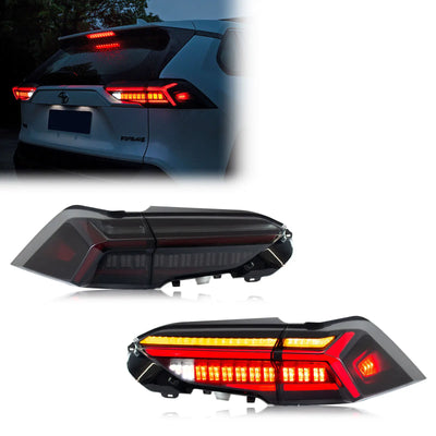 Feux Arrière LED Toyota RAV4 2019-2023 Clignotant Séquentiel