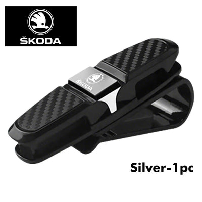 Support de Lunettes pour Pare-Soleil Skoda Octavia Superb