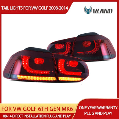 Feux Arrière LED Volkswagen Golf 6 MK6 2008-2014