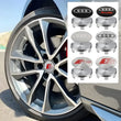 Cache-Moyeux Audi A3 A4 Q5 S line RS 60mm