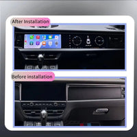 Autoradio Double Écran 12,3 + 12,3 Pouces Porsche Macan 2018-2024 Android CarPlay GPS 4G