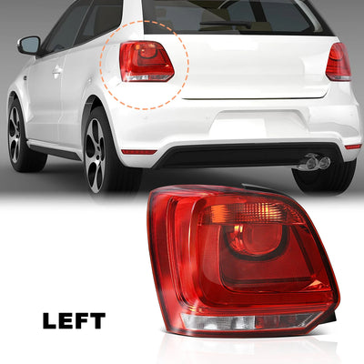 Feux Arrière VW Polo 6R 2009-2014 Sans Ampoule 12V