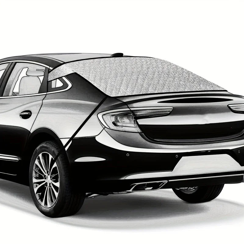 Housse de Protection Lunette Arrière Voiture Anti-Neige 140 x 80 cm