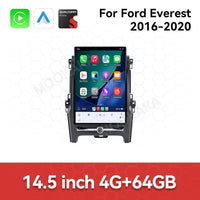Autoradio Android 14 Ford Ranger Everest 2015-2021 Écran Vertical 12,1 pouces CarPlay GPS