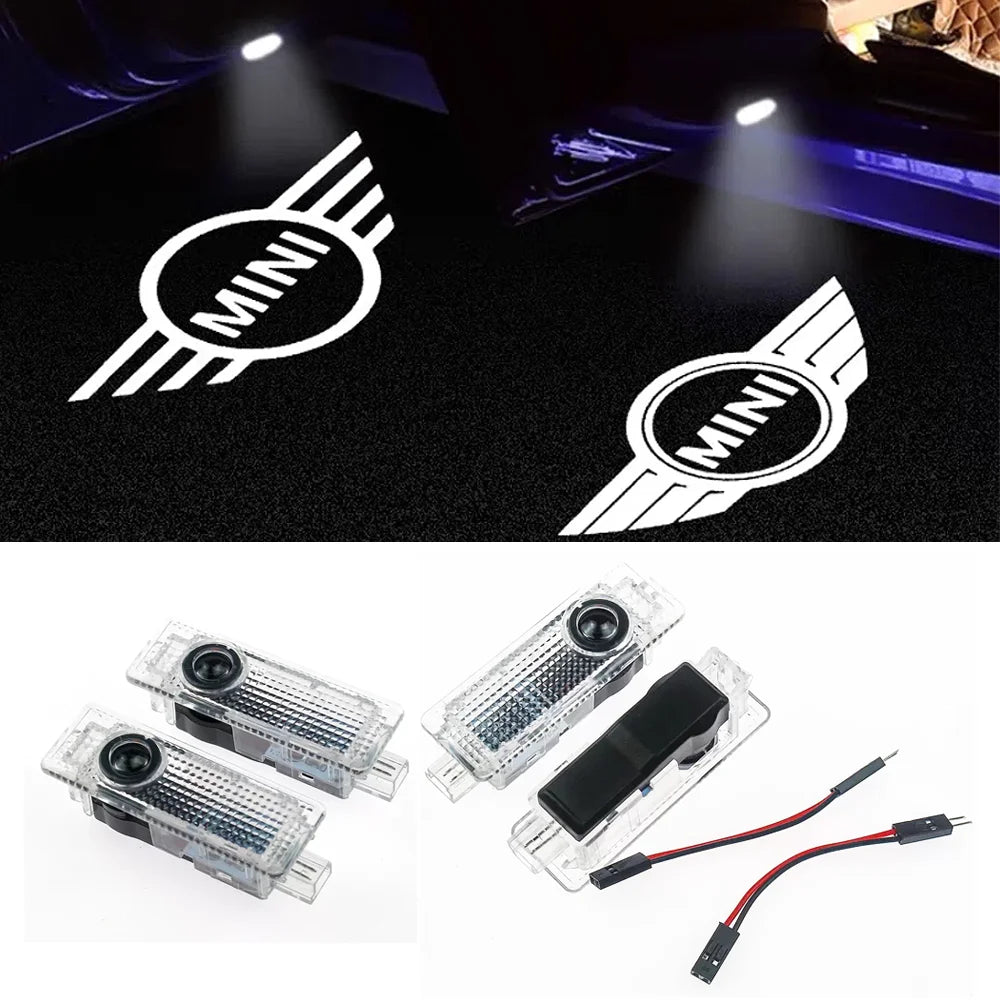 Projecteurs de Portière LED Mini Cooper R56 R60 F56
