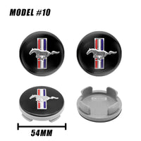 Cache-Moyeux Ford Focus Mondeo Ranger Ecosport 54mm 56mm 60mm — vue en situation