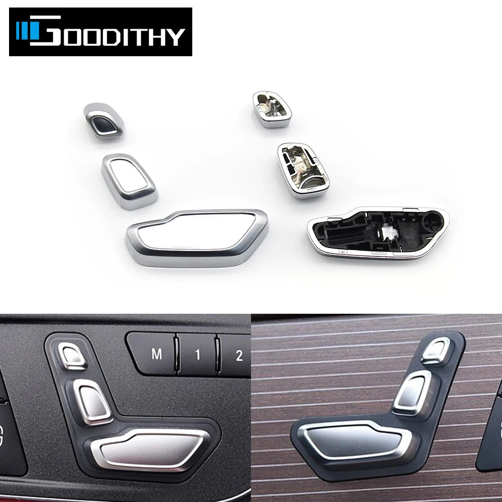 Cache-Boutons de Réglage de Siège Mercedes W204 W212 W166