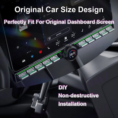 Bouton de Commande Multimédia Tesla Model 3 Y Console Centrale