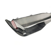 Diffuseur Arrière Carbone Sec Style D BMW Série 5 G30 G38 2017+ avec Séparateurs et Spoiler