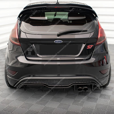 Diffuseur Arrière Ford Fiesta MK7 ST 2013-2017 Noir Brillant