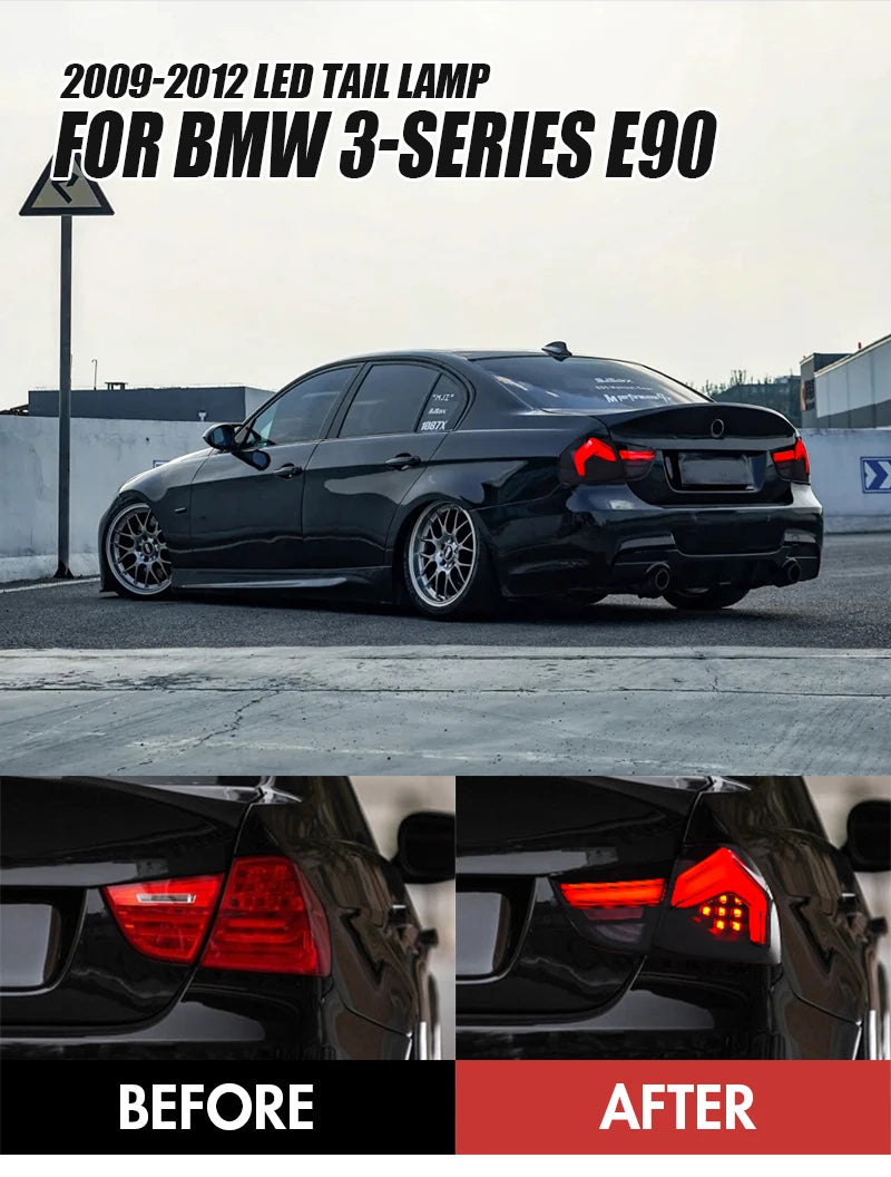 Feux Arrière LED BMW Série 3 E90 E91 2009-2012 Berline
