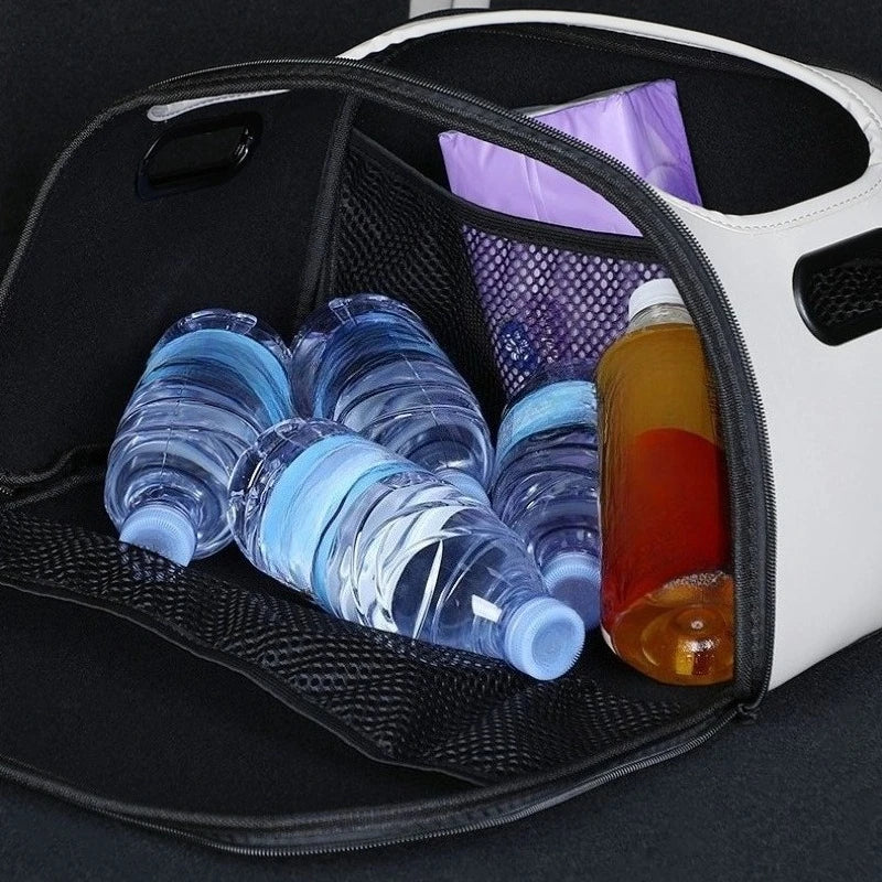 Organiseur Voiture Siège et Coffre Similicuir 38 x 26 x 21 cm
