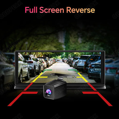 Dashcam 4K CarPlay Android Auto Écran 11,3 Pouces