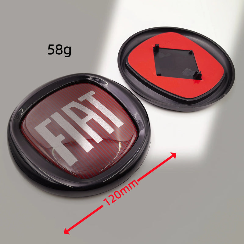 Emblème Fiat 500 Abarth Logo 85 95 100 120 mm pour l'Avant et le Coffre Arrière Autocollant