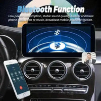 Autoradio Android 14 Mercedes-Benz GLC X253, C et Classe V W446 W447 2015-2018 Écran 12,8 pouces CarPlay DSP