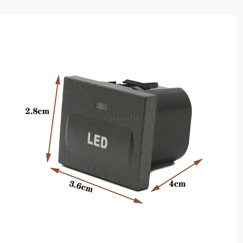 Bouton Interrupteur Auxiliaire Ford Focus 2 Mk2 2009-2011 — détail de finition