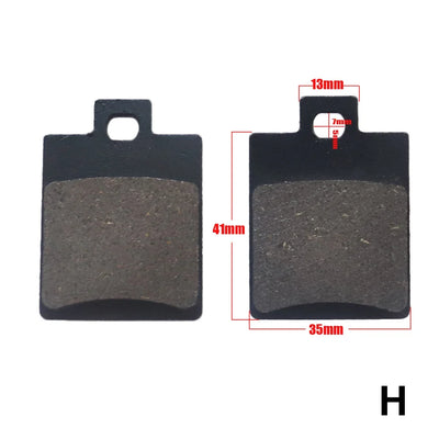 Plaquettes de Frein Moto Quad ATV Scooter 50-250cc