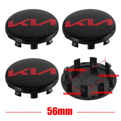 Cache-Moyeux Kia Sportage Rio Ceed 56mm 65mm