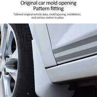 Garde-Boue VW Polo 6 BZ AW 2018-2023 Jeu de 4 Bavettes Avant et Arrière en ABS