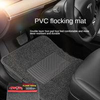 Tapis de Sol Voiture Universels 4 Pièces Antidérapants