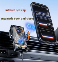 Support Téléphone BMW Série 3 E90 E92 E93 2005-2012 avec Chargeur Sans Fil Magnétique Compatible MagSafe