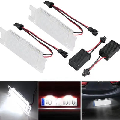 Éclairage de Plaque d'Immatriculation LED Fiat Grande Punto