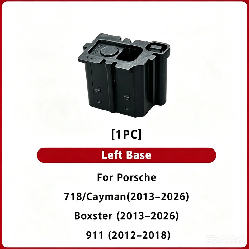 Bouton de Console Centrale Porsche 718 Cayman Boxster 911 — vue de profil